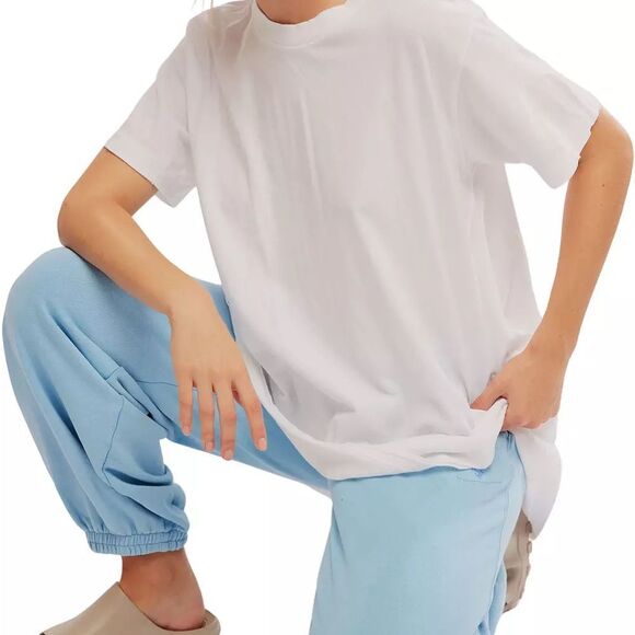 FP Movement Women's Tempo‎ Boyfriend Tee XS white NWT in packaging - Picture 5 of 10